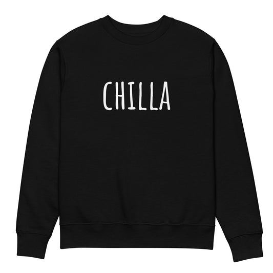 Premium eco sweatshirt, elegant Chilla, bare Chill af